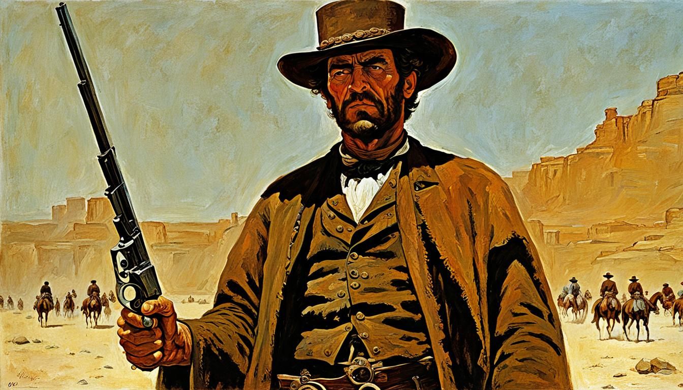 Western Scene in the Style of Historical Painting