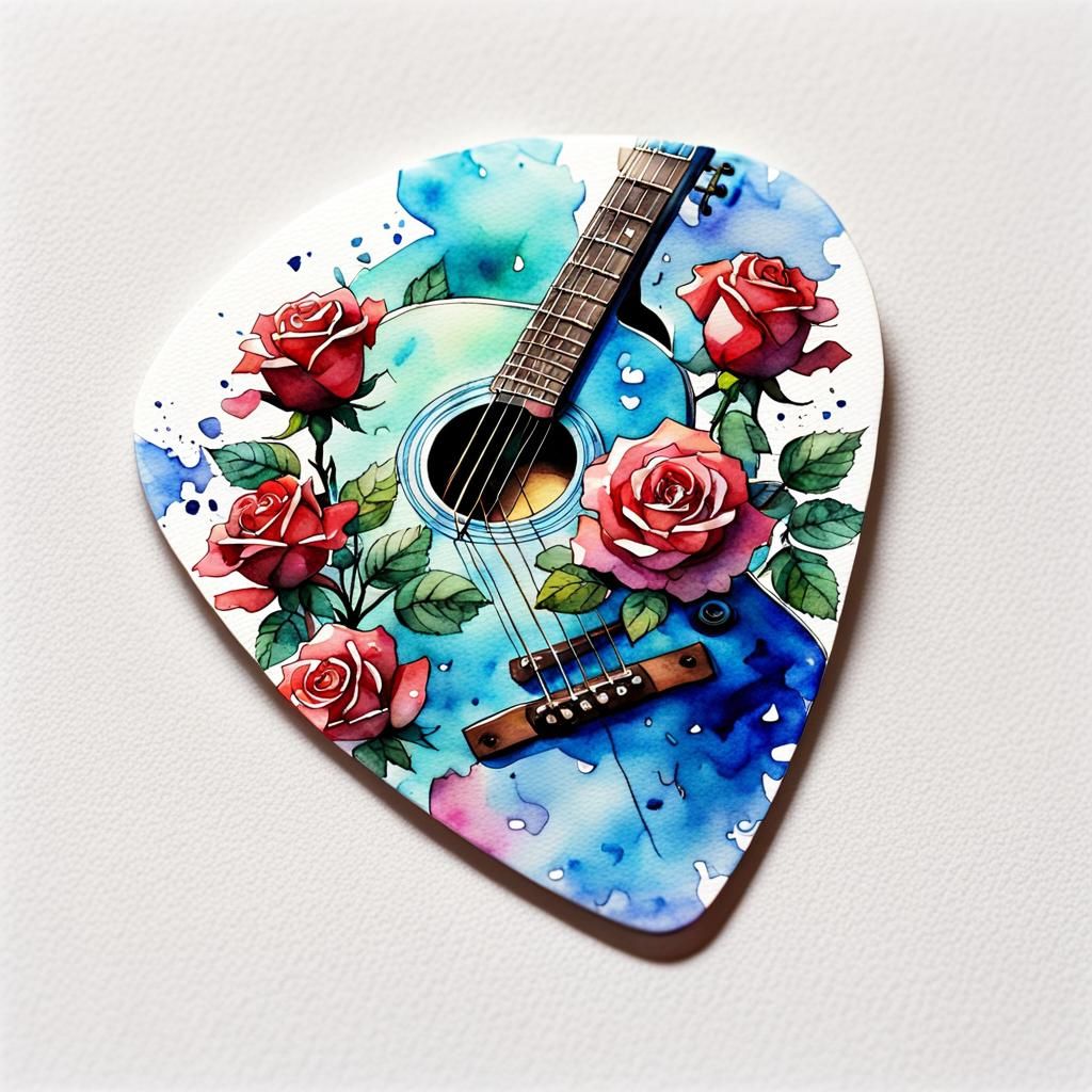 A guitar pick
