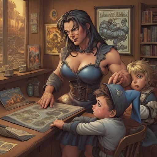 Three Little Pigs Battle the Big Bad Wolf