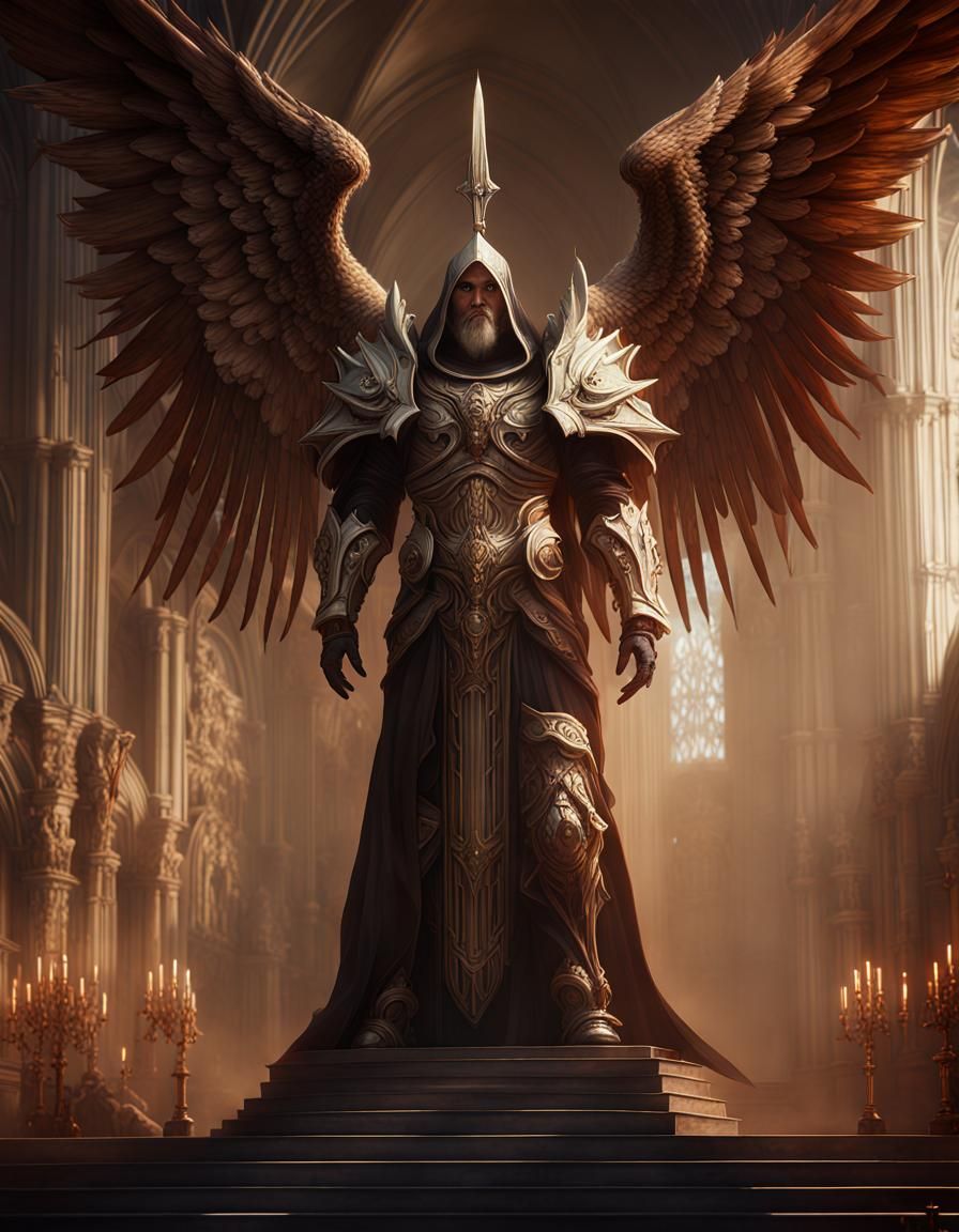 Diablo as Archangel Mirakodus at Cathedral of Light