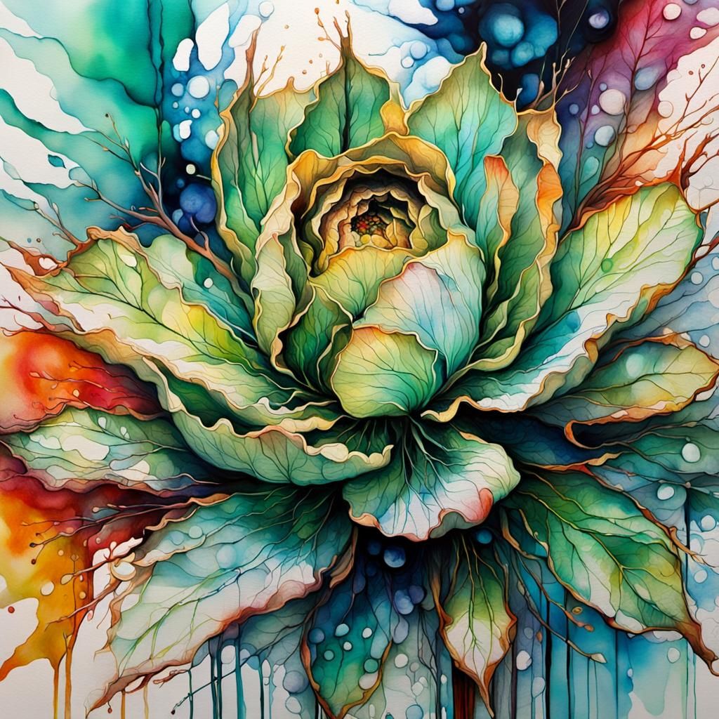 Close-up of First bud opening after pushing through the late snow