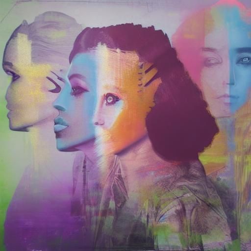 Three Faces in One: Transience Concept Art