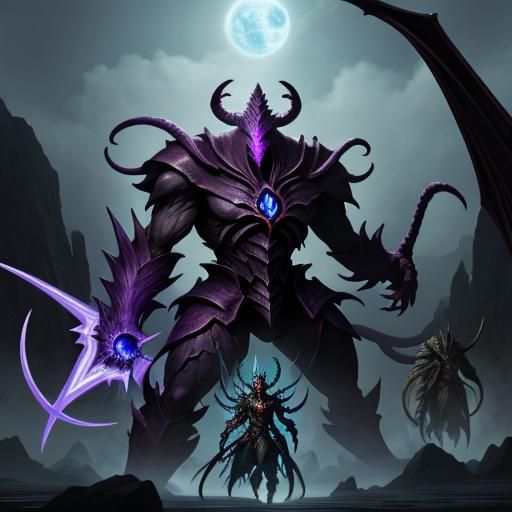 Anime Heroes Confront Eldrazi Monsters