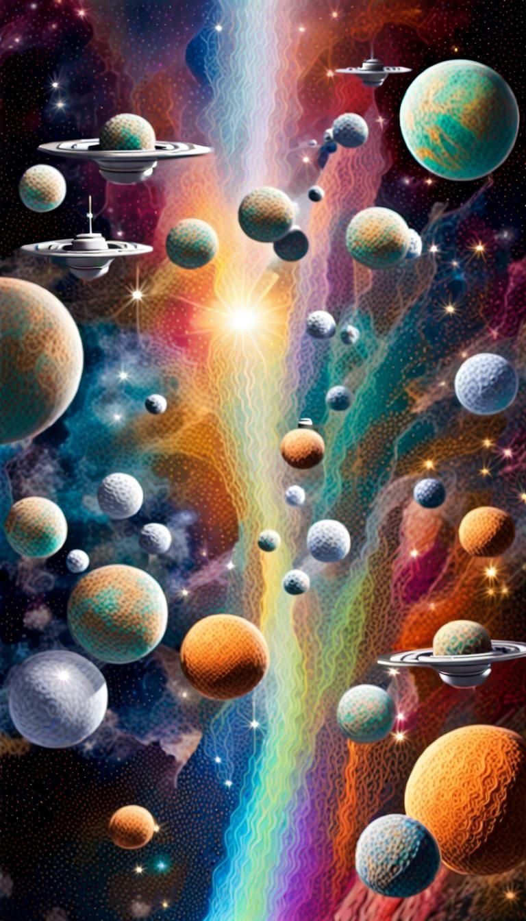 Prismatic Space Intelligence in 3D Digital Art