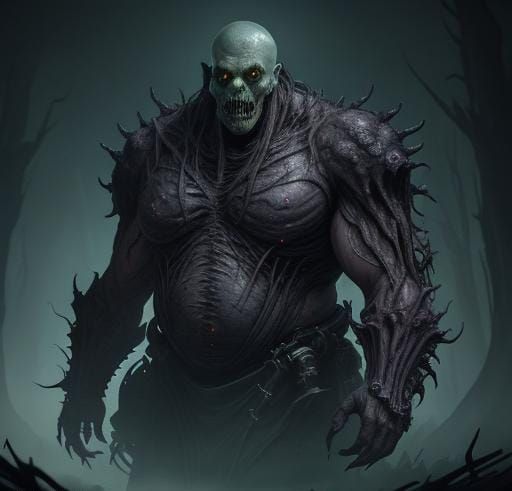 Disturbing Bloatling Concept Art in Unreal Engine 5