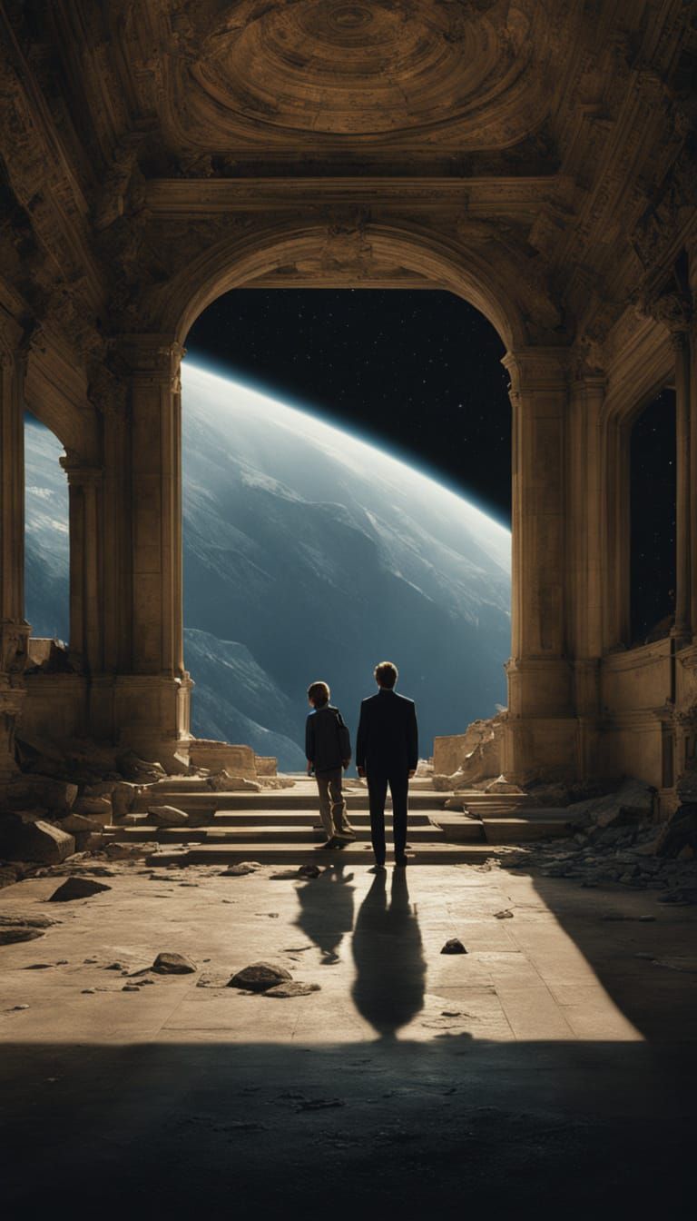 Ethereal Film Noir in Cinematic 35mm Style