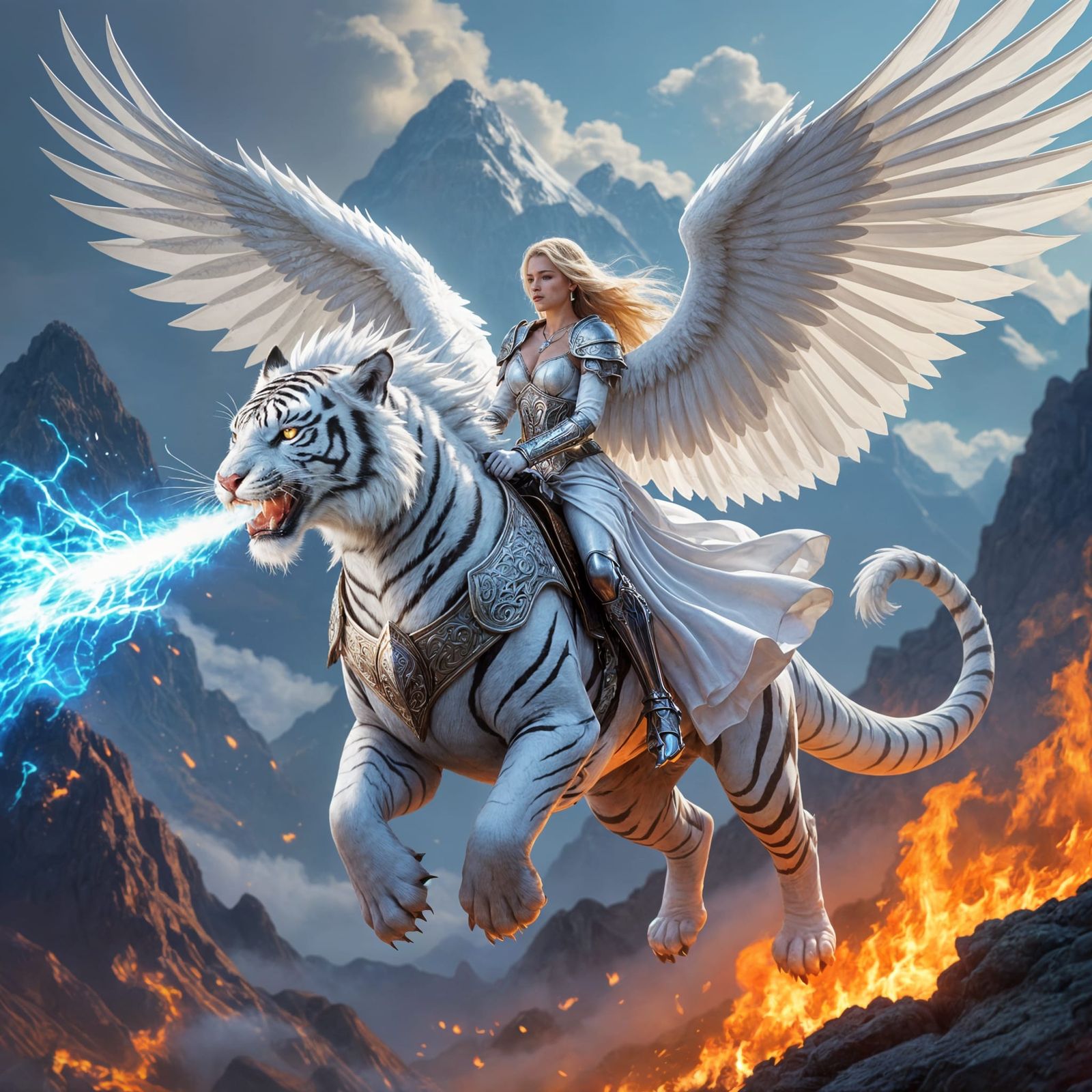 Dragon Goddess of the Blazing Skies