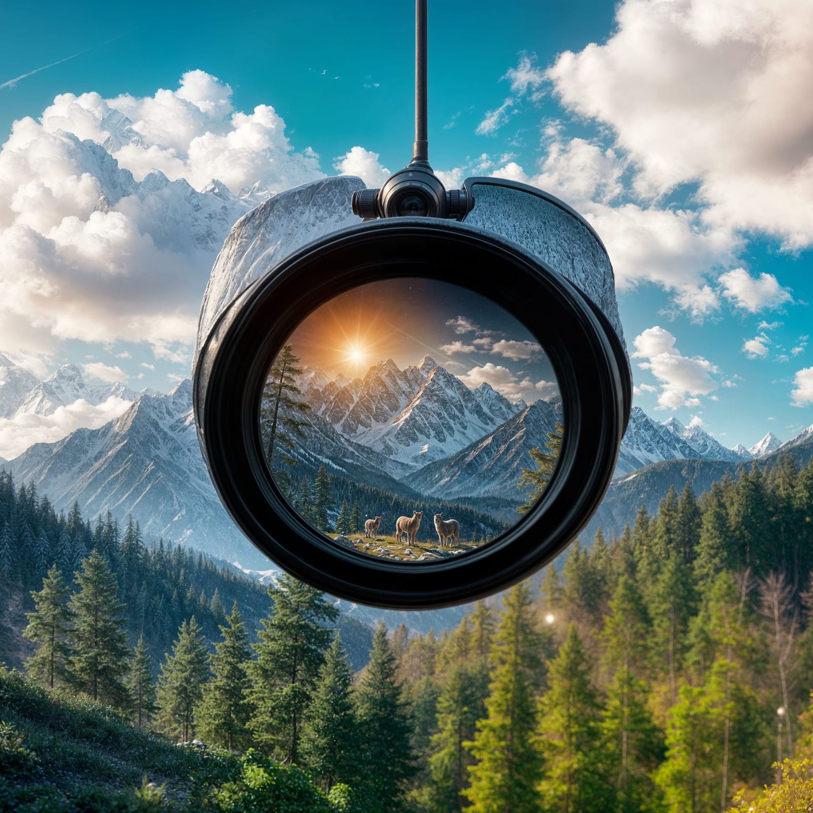 Zooming into the Earthy Landscape