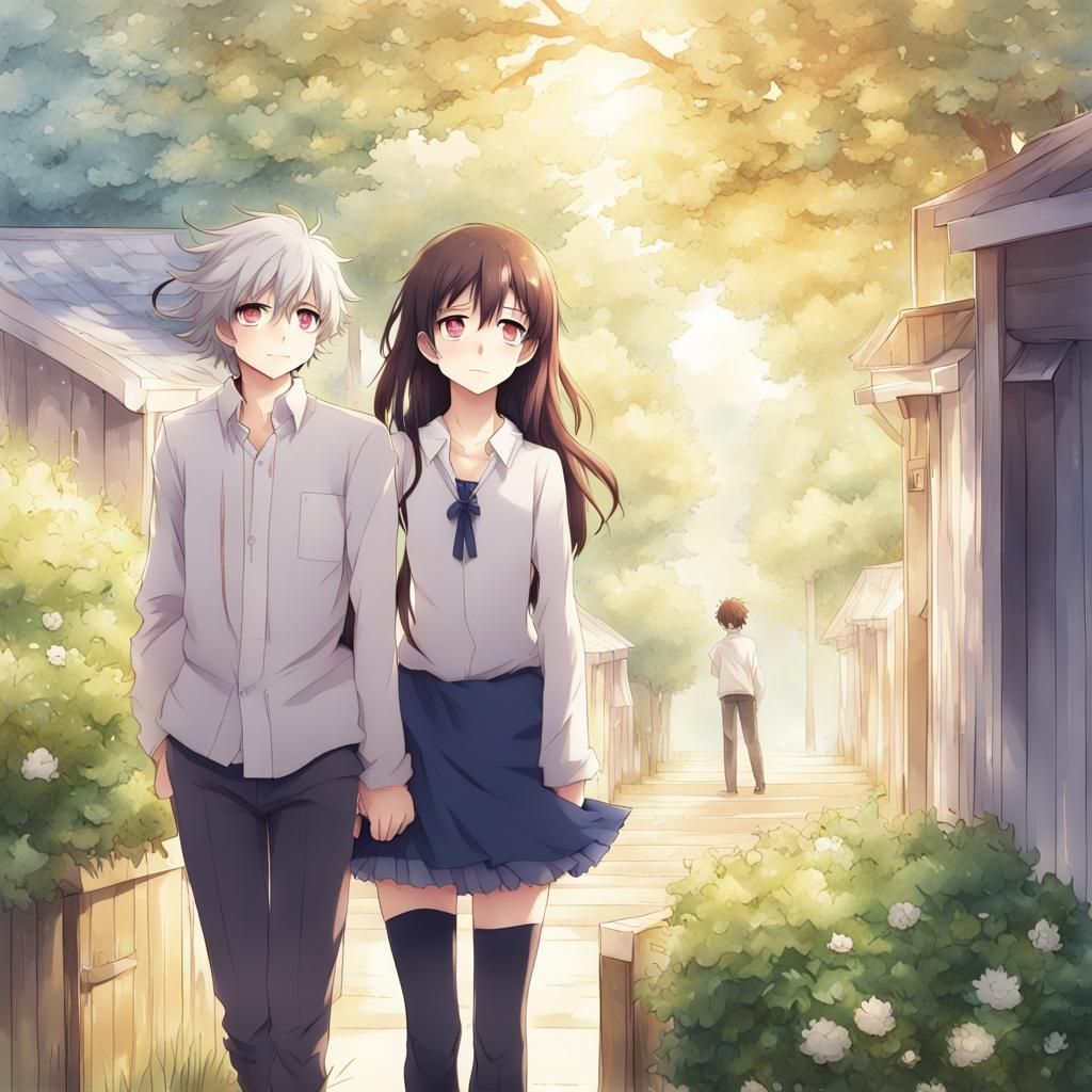 Anime Key Visual: Tranquil Manga Morning