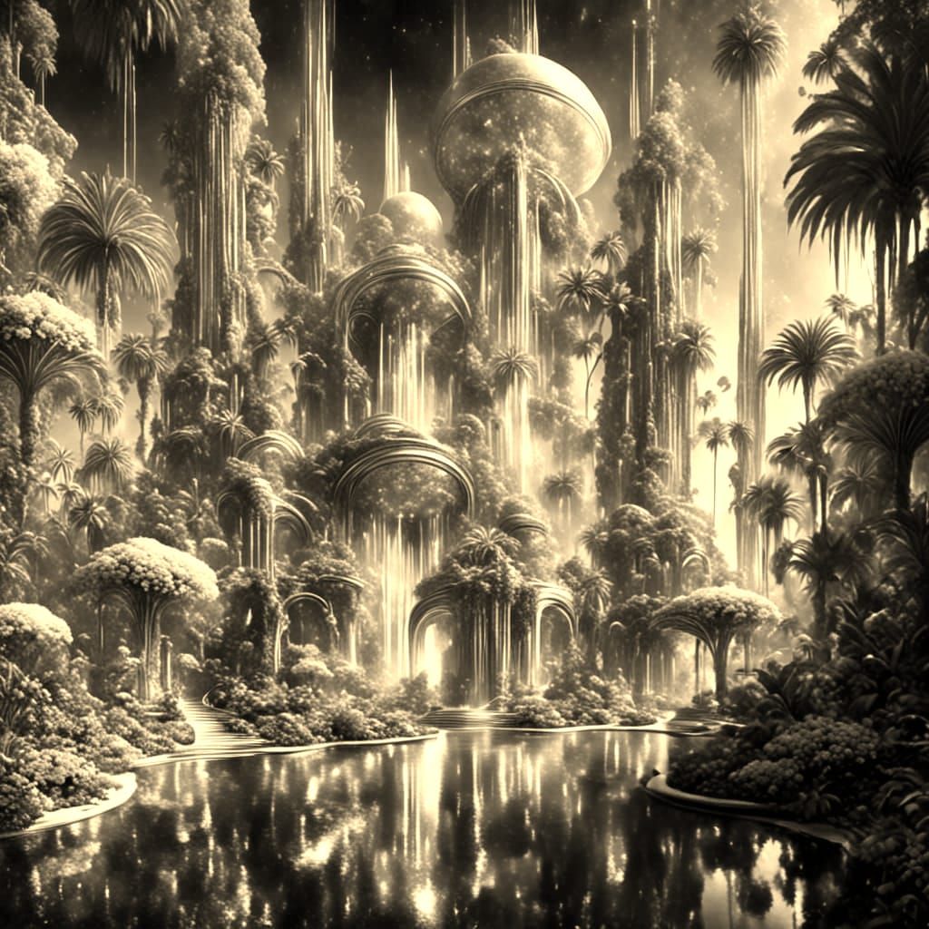 Fantasy Water Garden