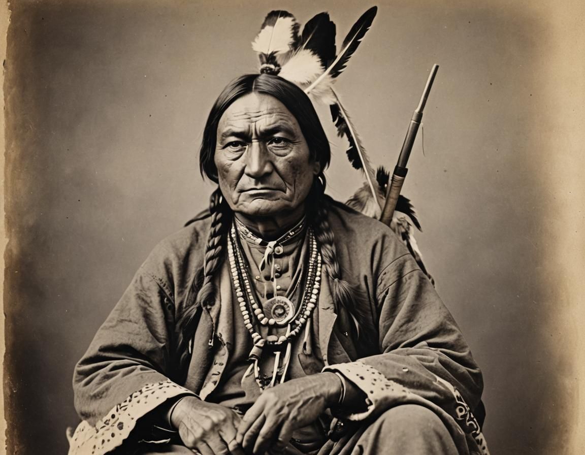 Sitting Bull Portrait