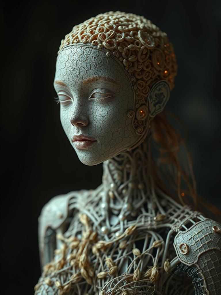 Android Maze: Biomechanical Portrait in a Synthetic Multiver...