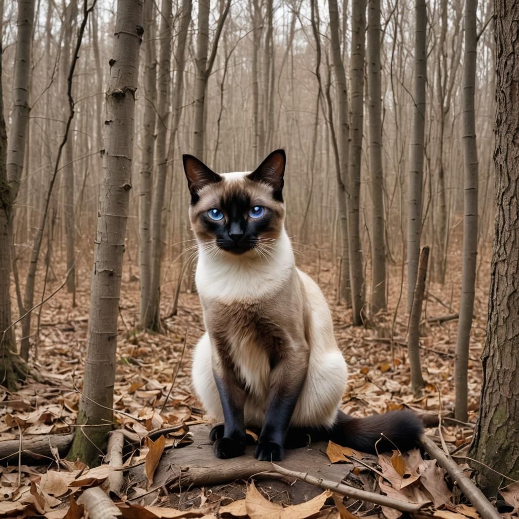 King of the jungle, er woods.