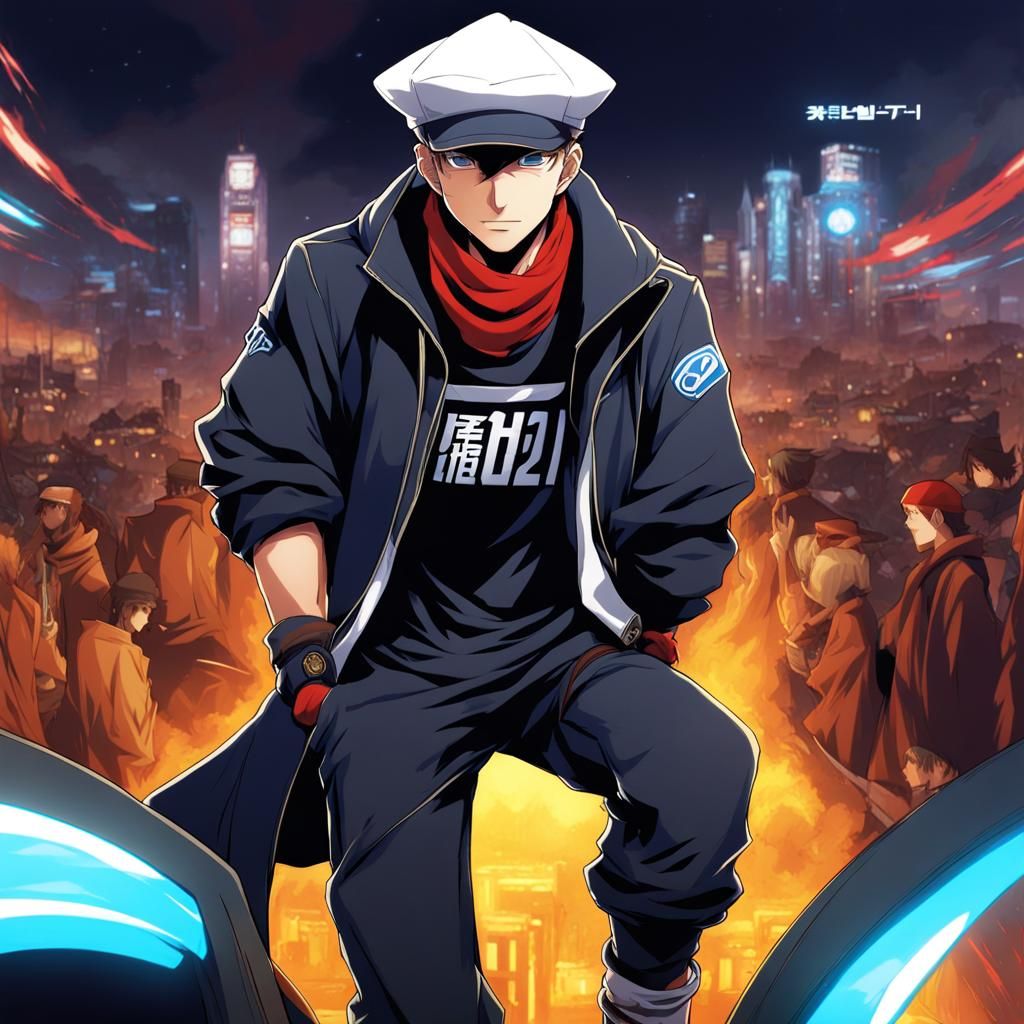 Anime-Style Nomad Character with Terry Bogard Hat