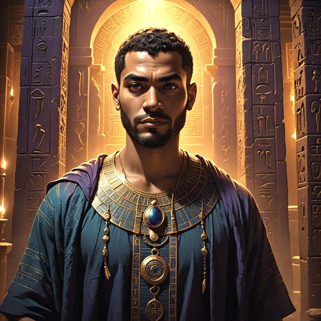 Ancient Egyptian Sorcerer Unveiled in Mystic Chamber