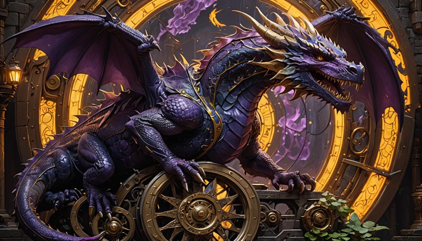 Purple Dragon