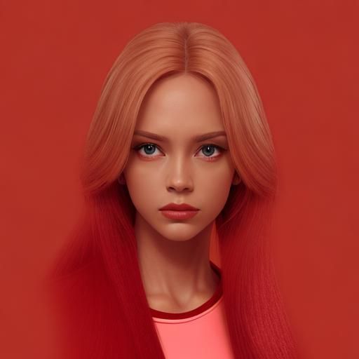 Chubby Cheekbones Portrait with Stark Lighting