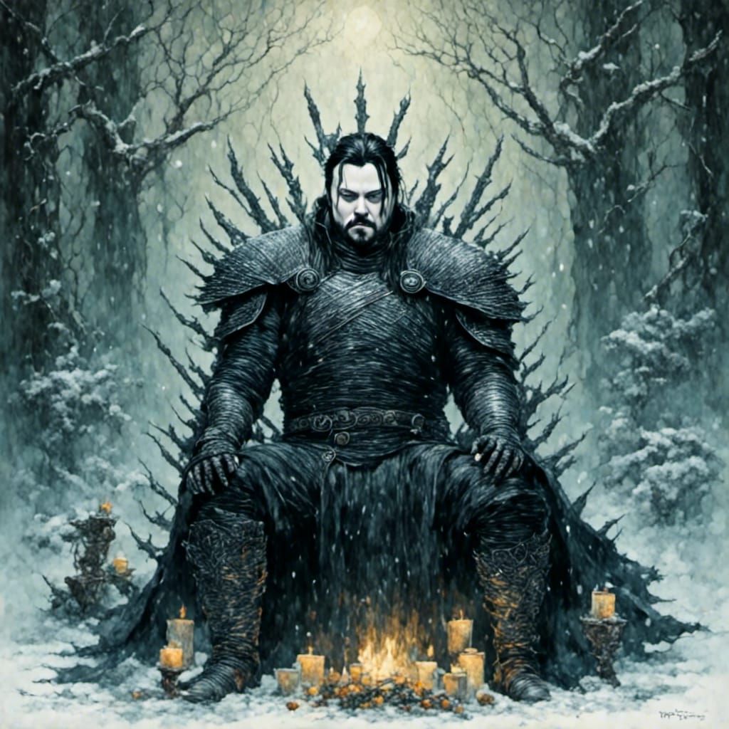 Night King Transformation in Retro Rockabilly Style