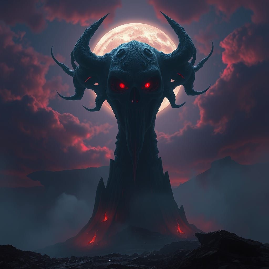 Ethereal Blacula Concept Art Reveal Under Dark Indigo Skies