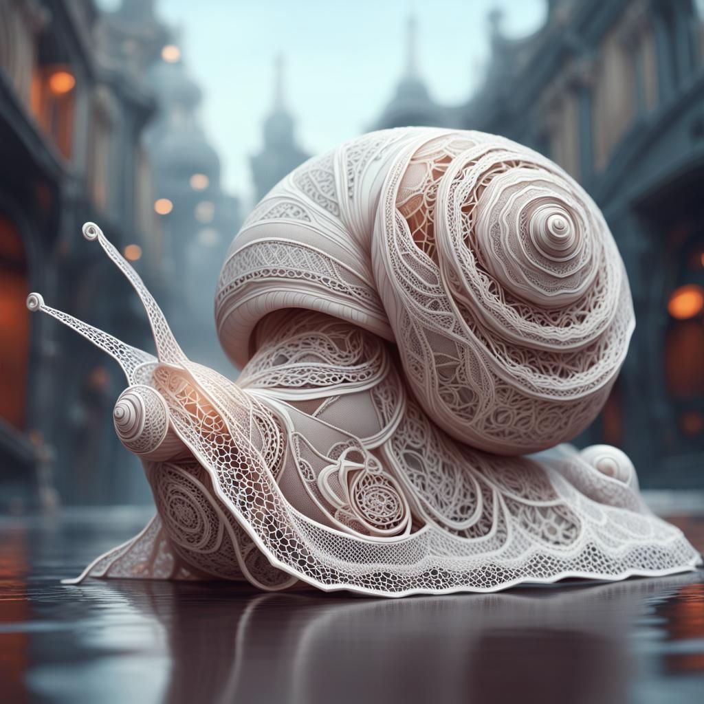 Lace snail