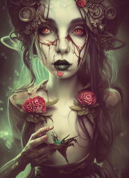 Alice in Wonderland: Dark Fantasy Concept Art