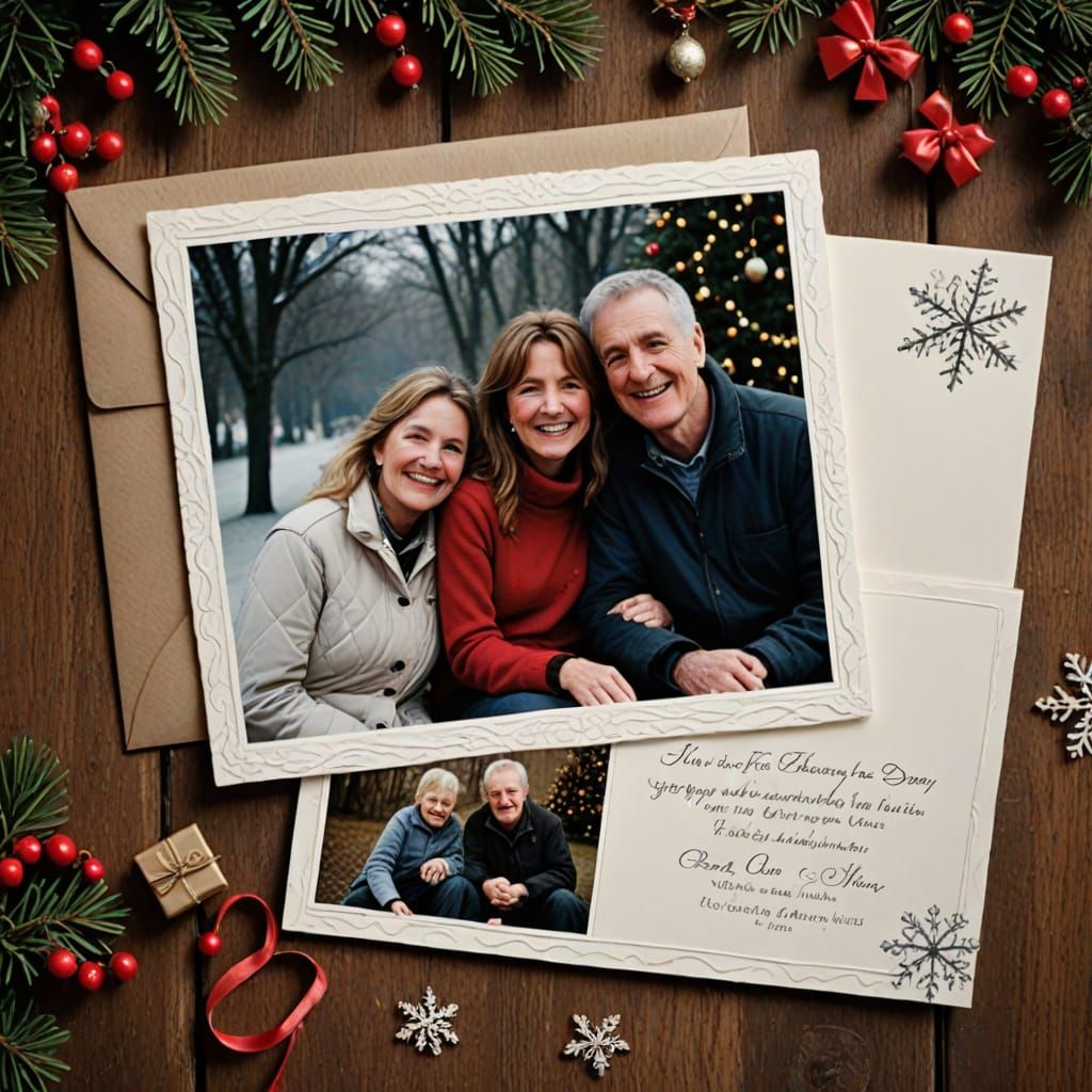 Vintage Christmas Cards and Cherished Memories