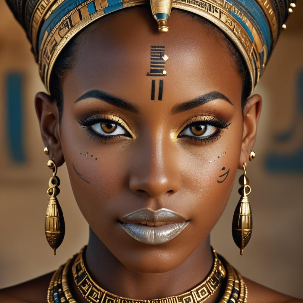 Nubian Egyptian Queen