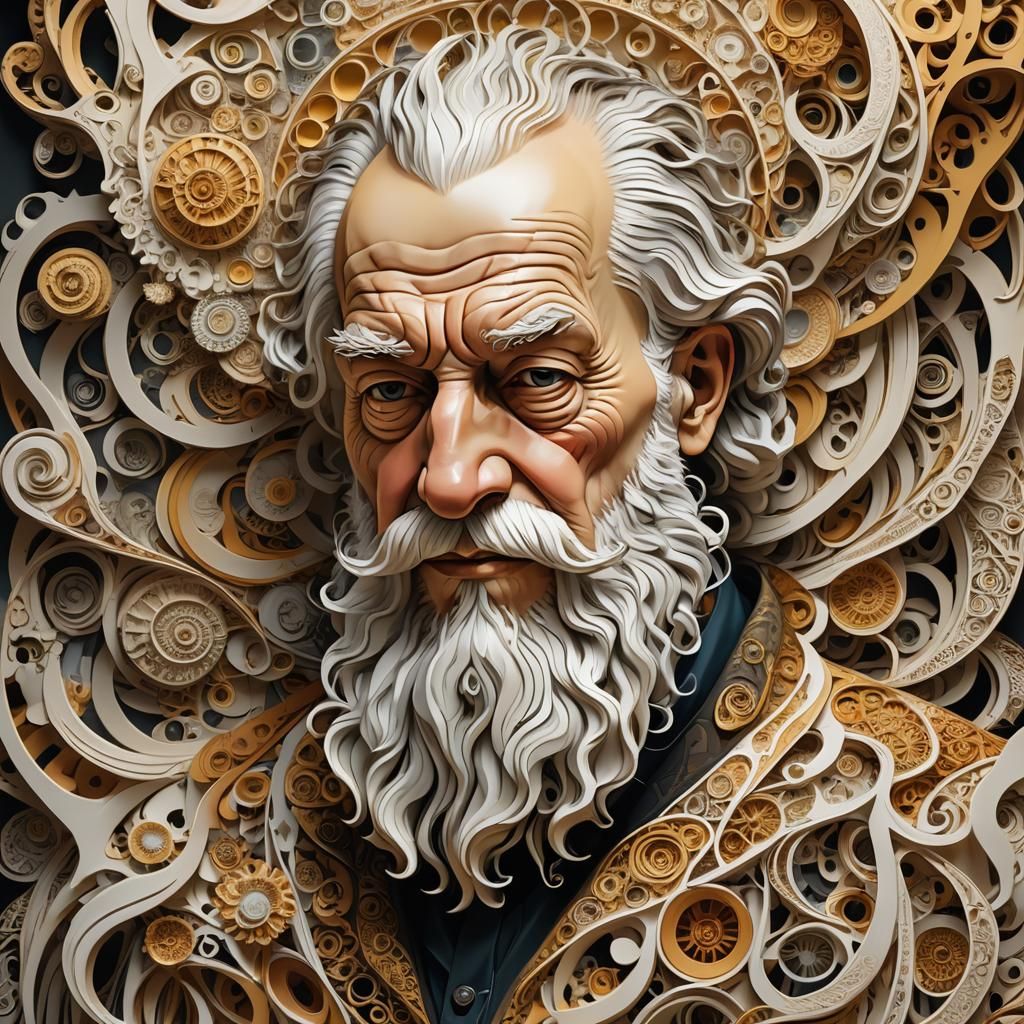 Baroque Masterpiece of an Ancient Sage