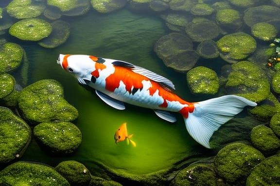 Koi pond