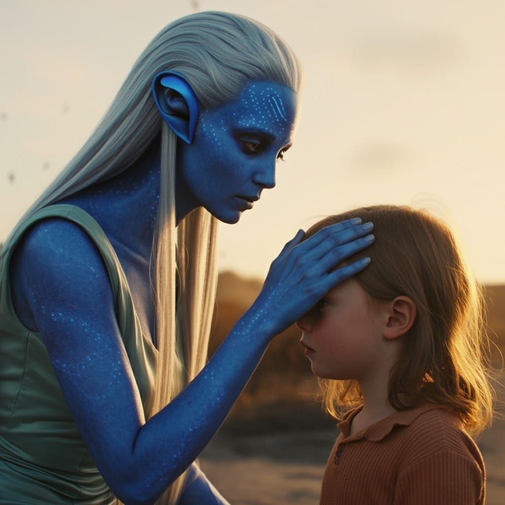 Gentle Alien Encounter in 1977, Nostalgic Futurism