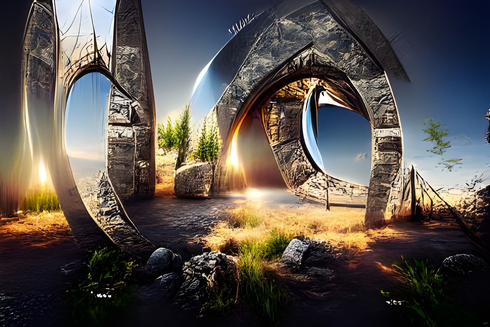 High-Definition Stargate in CryEngine Style
