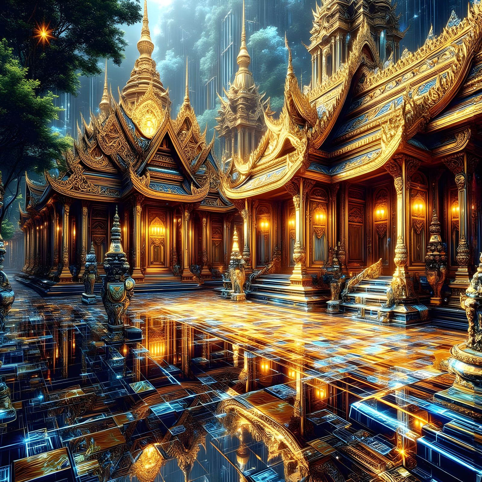 The Golden Thai Grand Palace