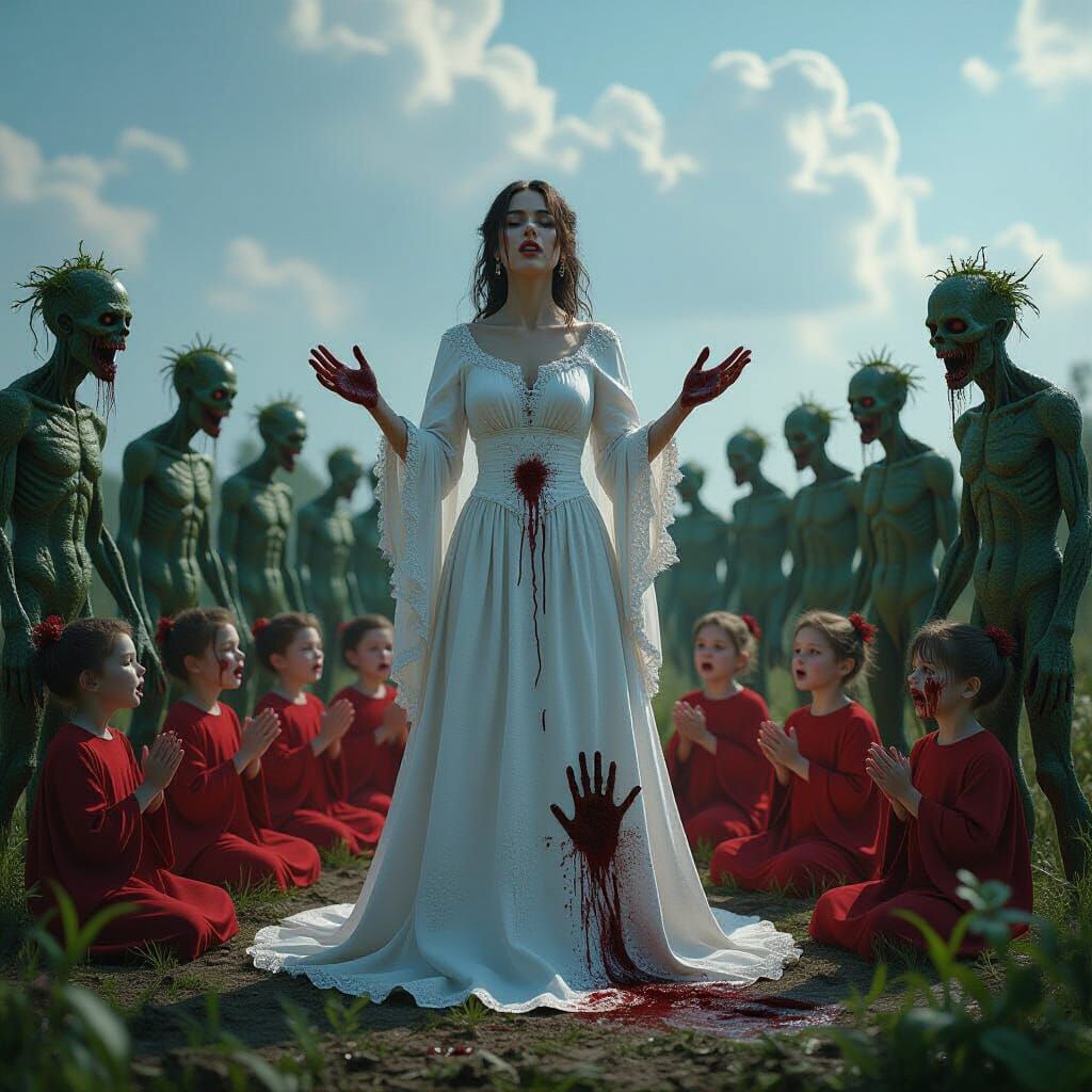 Botanical Horror: The Gardener's Desecrated Ritual in Unreal...