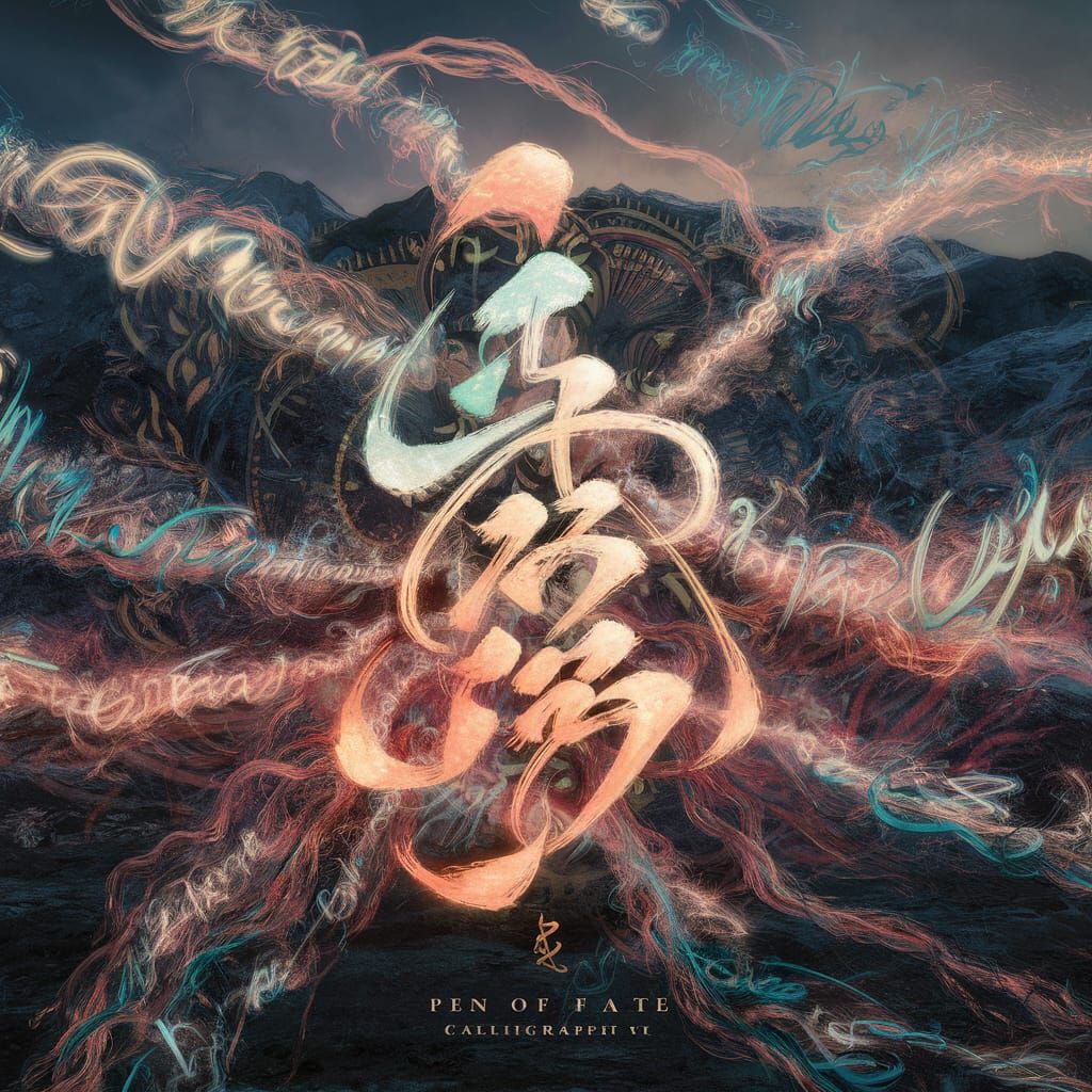 Magical Calligraphy: Pen of Fate Writes Love