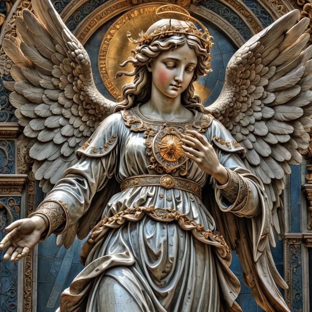 Radiant Guardian Angel of Protection and Love