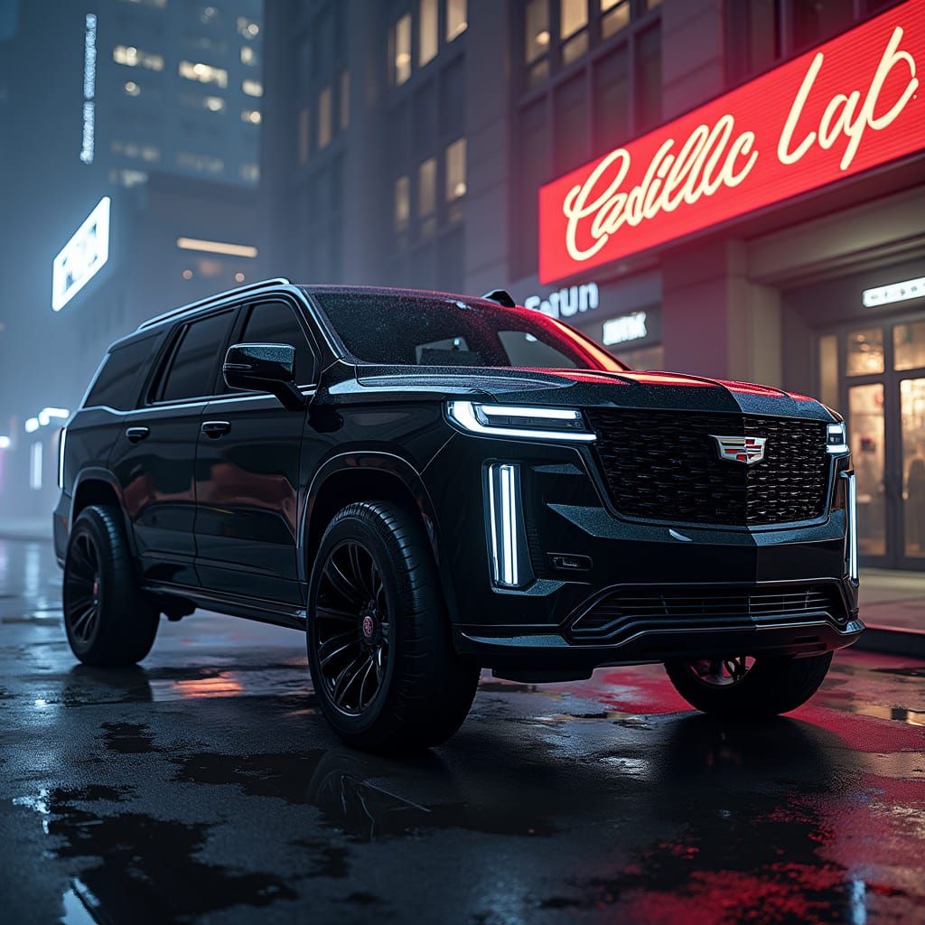 Luxury Futuristic Cadillac Escalade Concept