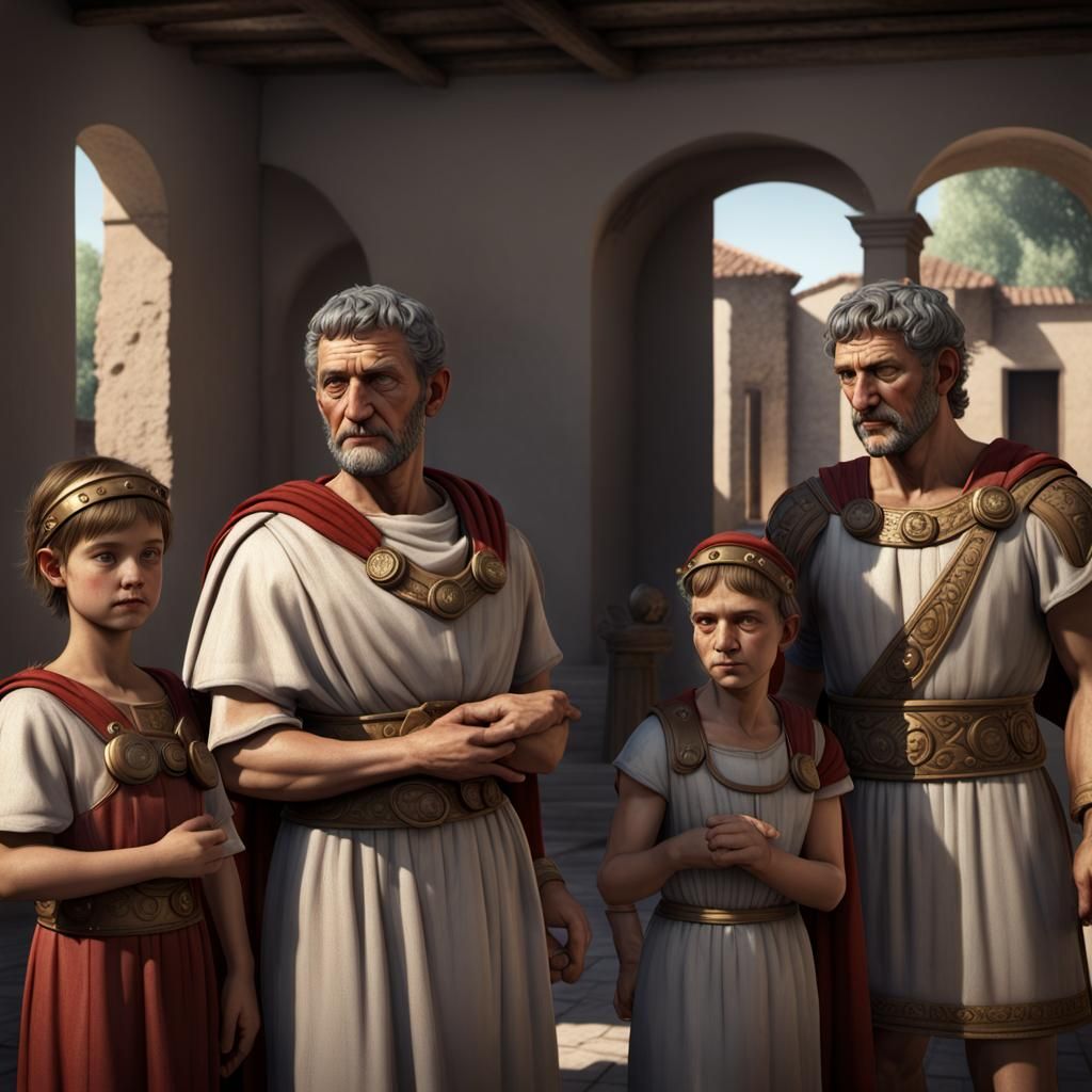 Daily Life of Roman Patres Familias in Domus