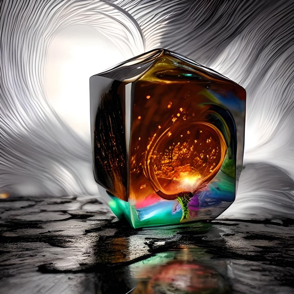 Hyper-Detailed Moonscape Fairy Town in Digital Illustration