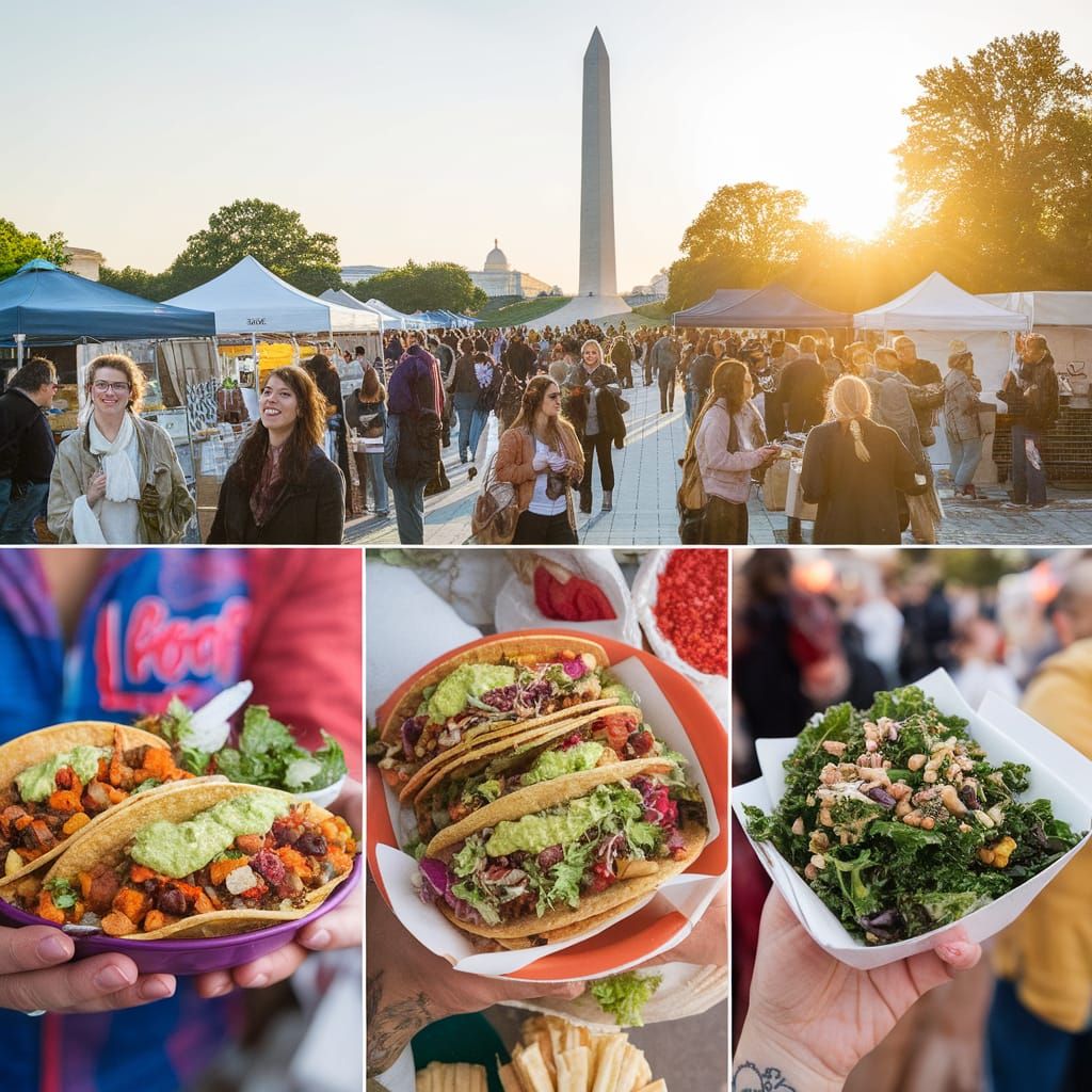 Vibrant Vegan Market in Washington DC