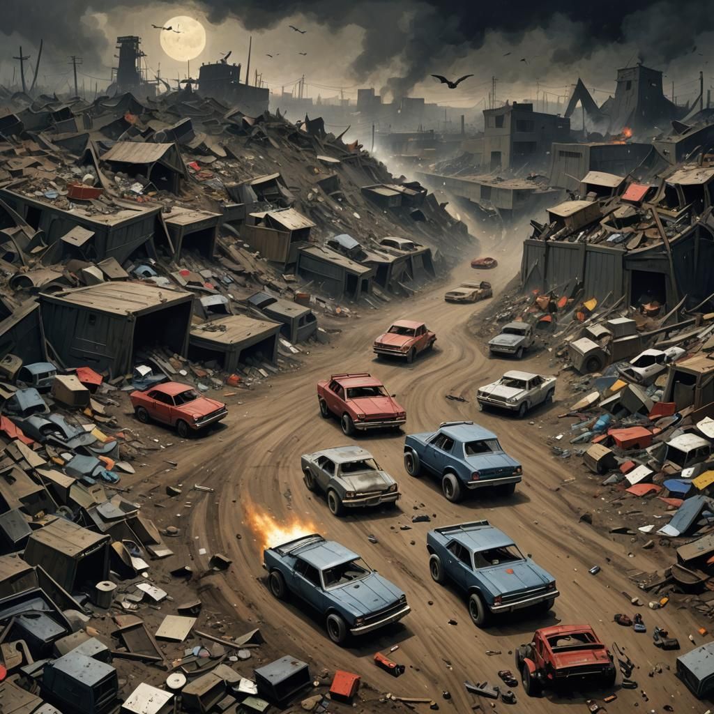 Witch Rats in Remote Control Car Derby