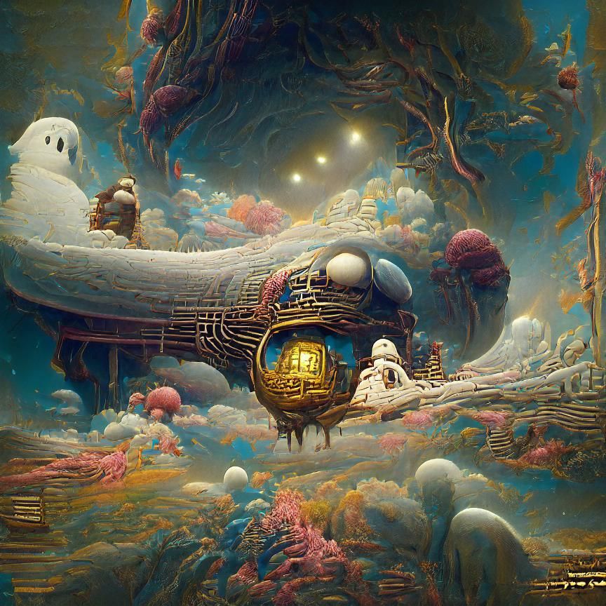 Spectacular Intergalactic Journey: Digital Hyperrealism