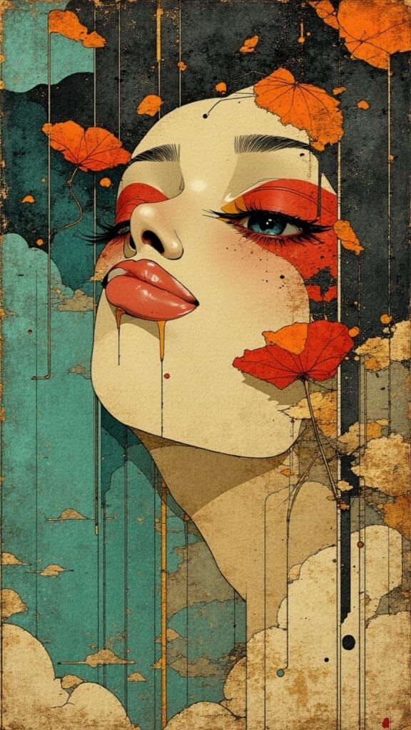 High-End Beauty Contest Advertising Poster