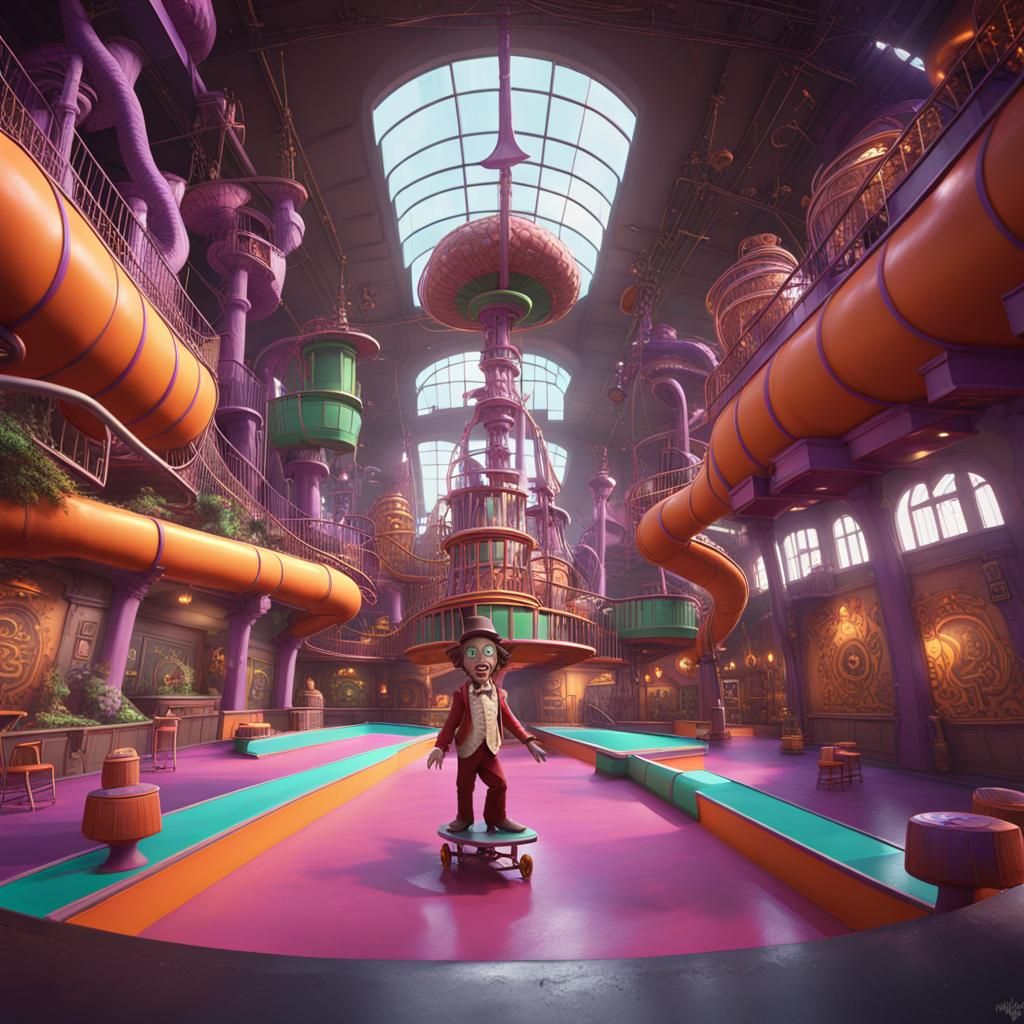 Jason Acuna Leads Oompa Loompas Skate Park