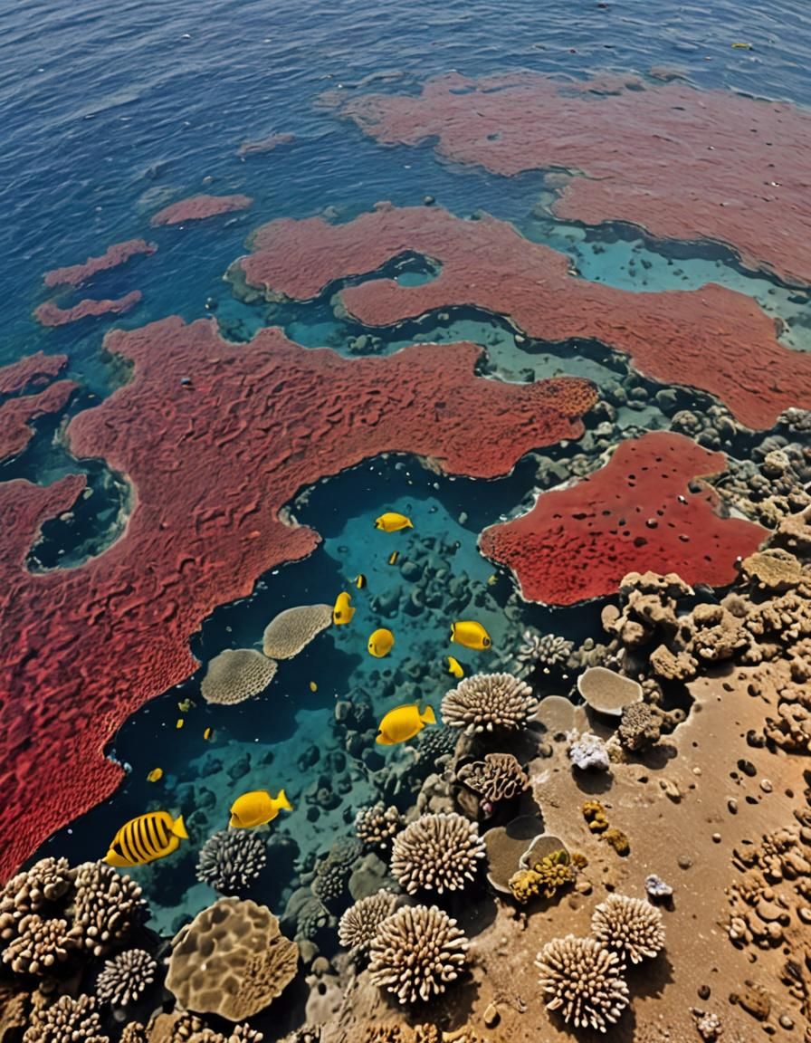 AI's Vision of The Red Sea