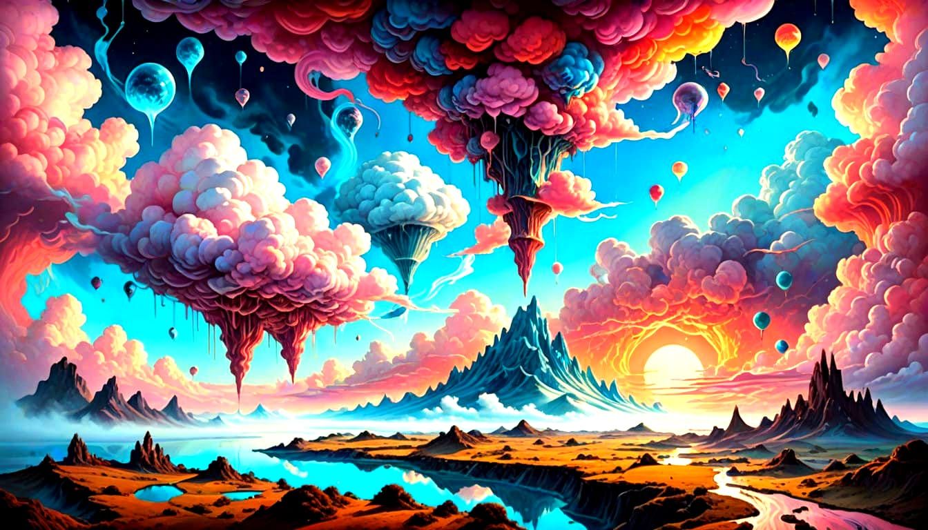 Beyond My Wildest Dreams in Vibrant Digital Art