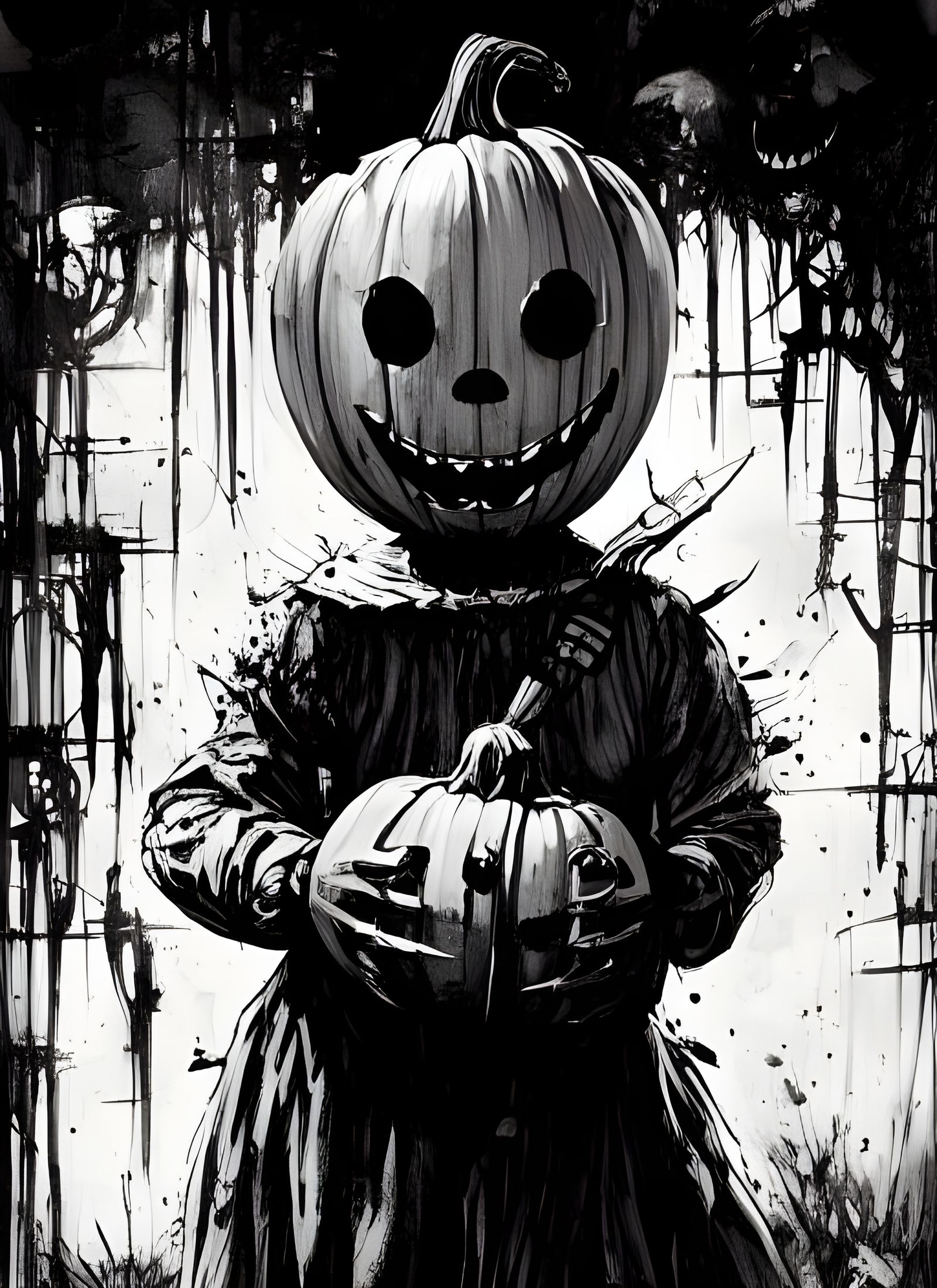 Terrifying Trick 'r Treat Speedpaint in Horror Style