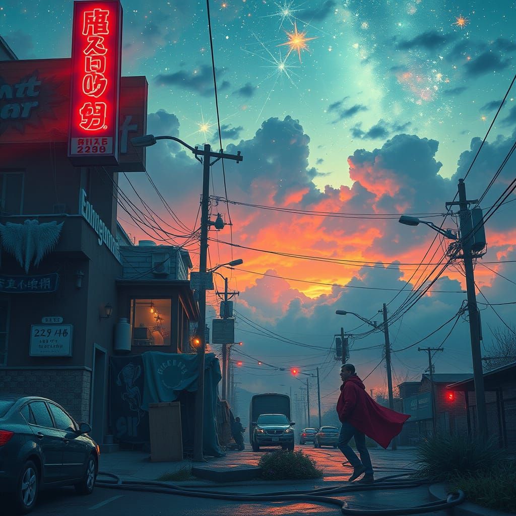 Urban Cosmic Dreamscape