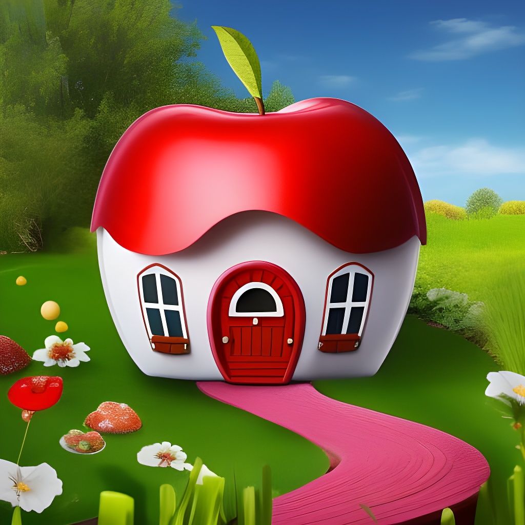 Fairy apple house