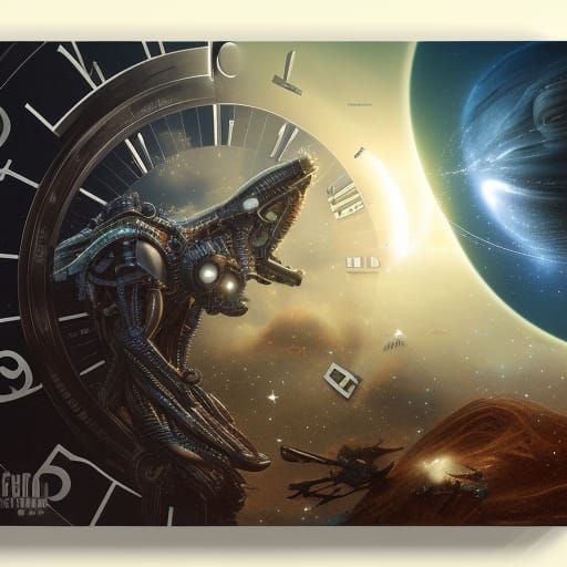 Aliens Constructing Universe from Clocks: Detailed Matte Pai...