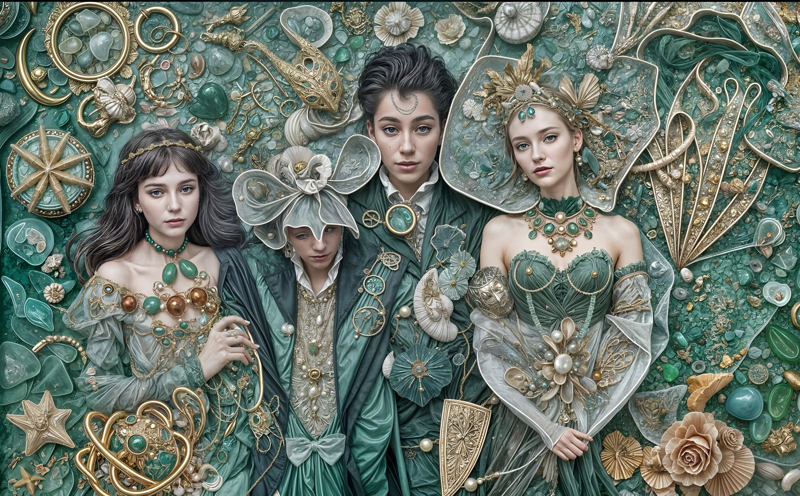 Romantic Vampires Discover Treasure in Pastel Paradise